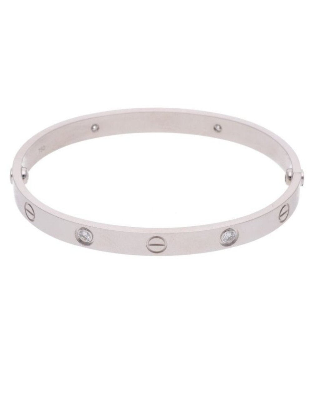 Cartier Love Bracelet 18K White Diamond